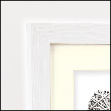 Cadre Photo Zep V32684 Regent 4 Blanc 10x15 15x20 cm
