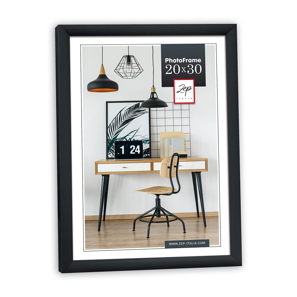 Zep Fotolijst KB4 Zwart 20x30 cm