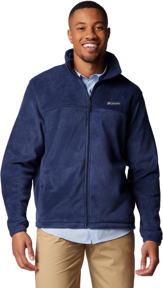 Columbia steens mountain™ full zip 2.0 fleece jas heren - fleece vest met volledige ritssluiting - maat xxl - blauw