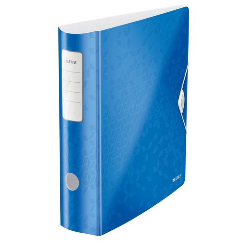 Leitz ordner 180° active wow a4 blauw metallic