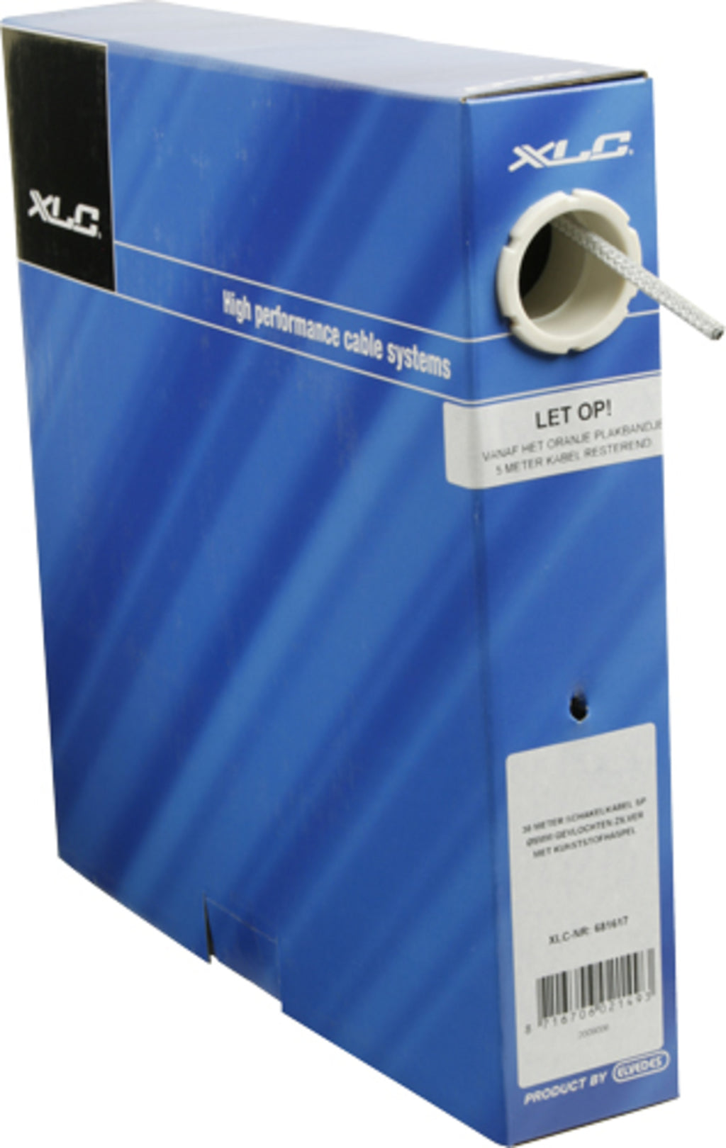 Xlc kabel wp rol buiten 5.0mm 30mtr rem zi gevl