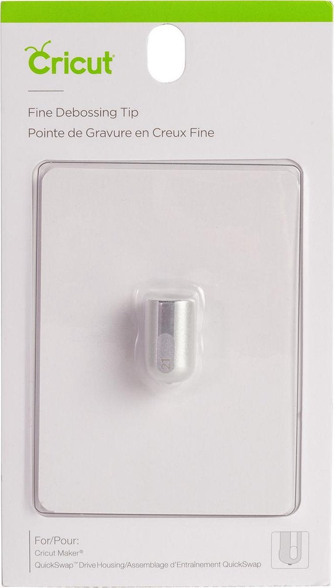 Cricut 2007308 debossing tip metaal