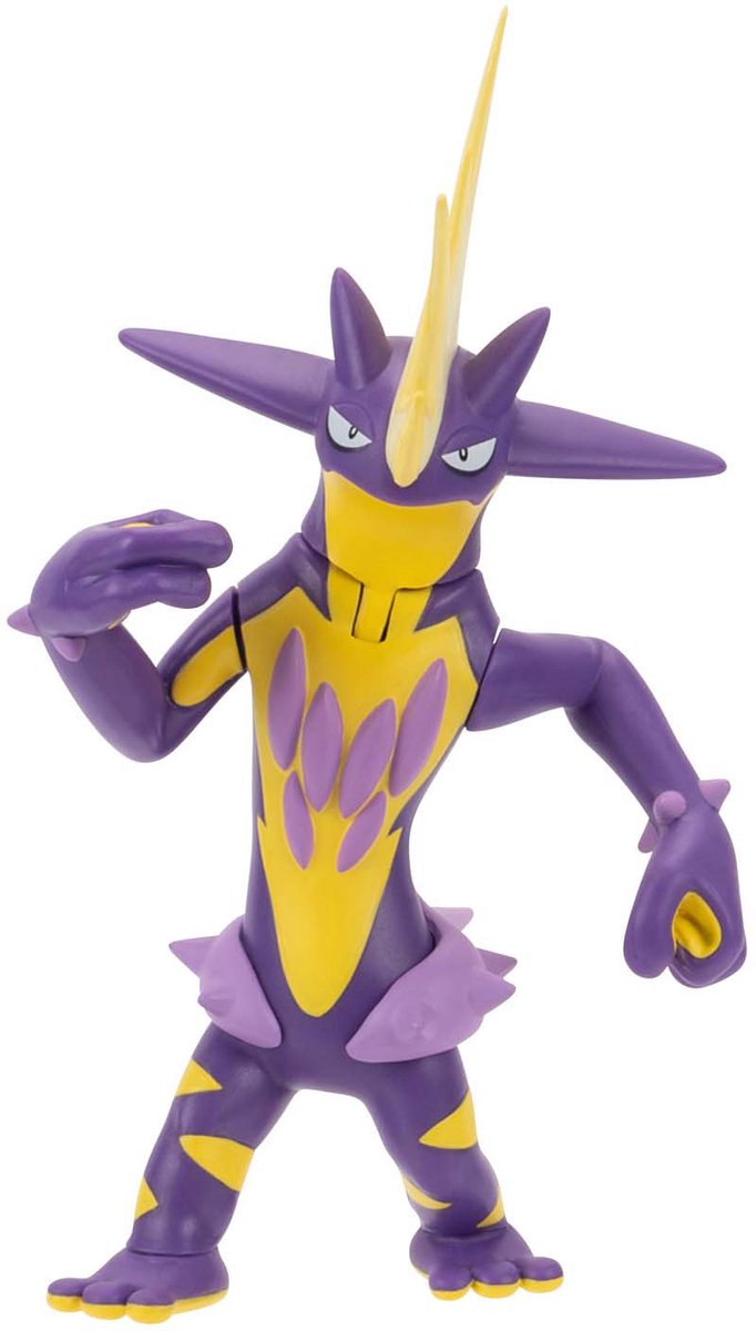 Jazwares pokémon battle feature figure toxtricity 7 cm action figuur