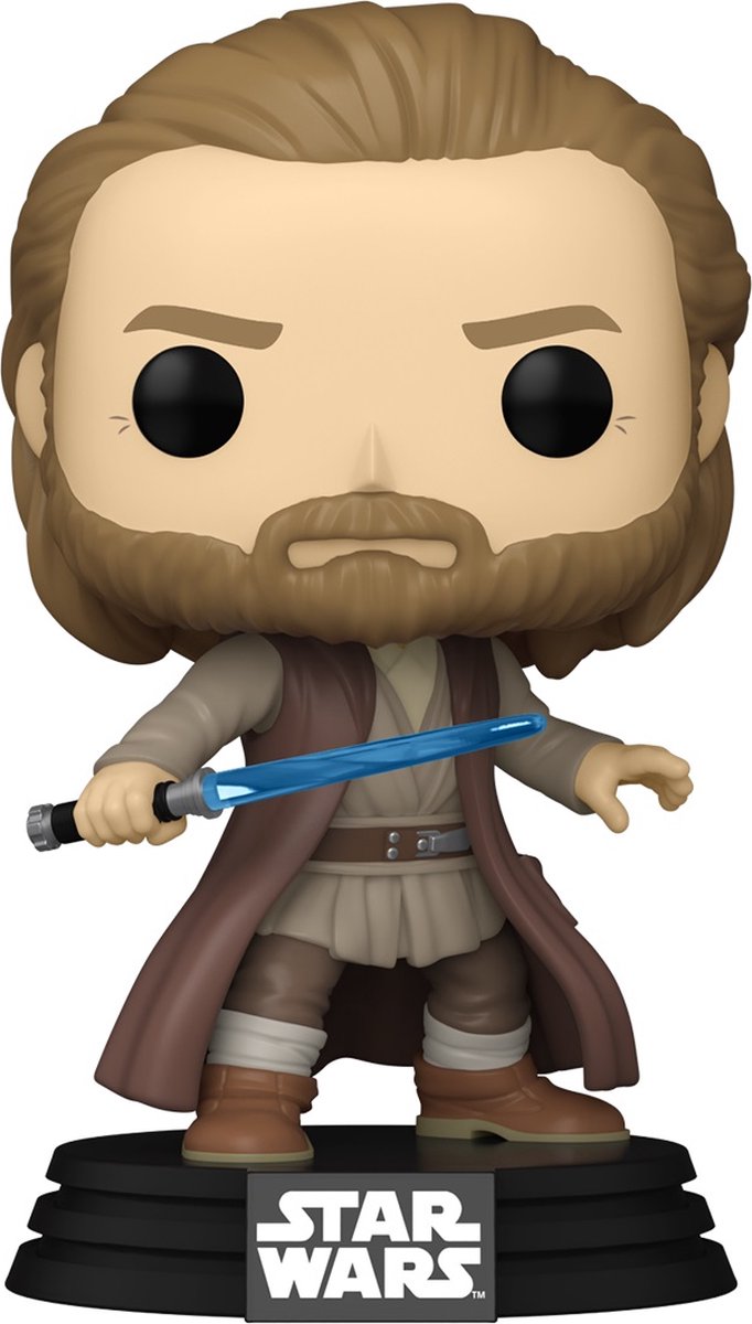 Funko pop star wars: obi-wan kenobi (battle pose) - pop