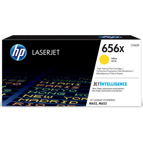 Tonercartridge hp cf462x 656x geel