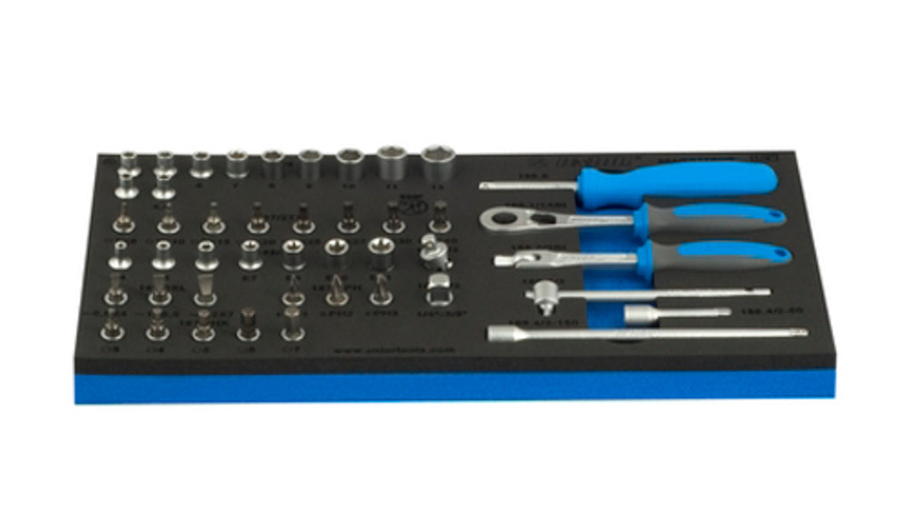 Unior gereedschap inlay gereedschapwagen