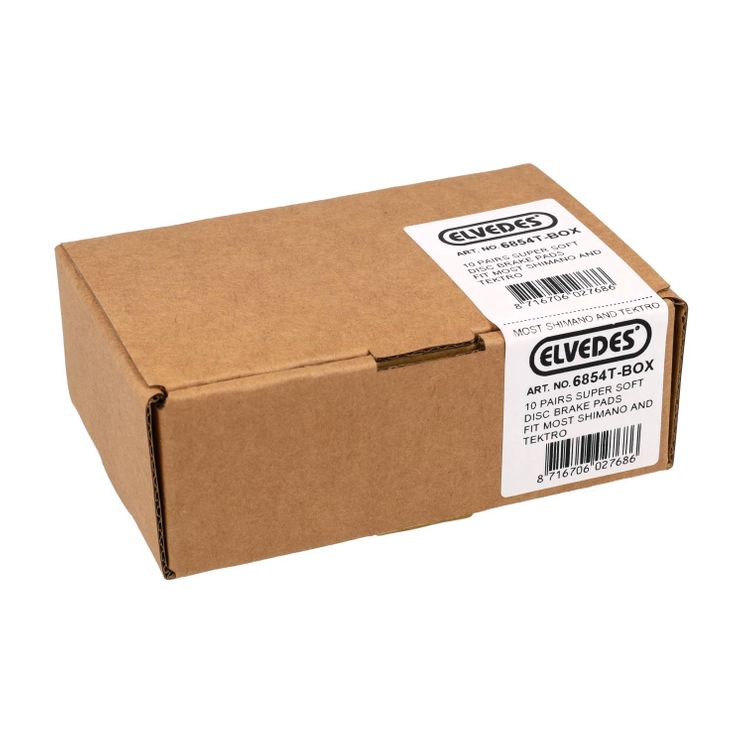 Elvedes schijfremblokset - shimano - organische compound (resin) - 10 paar