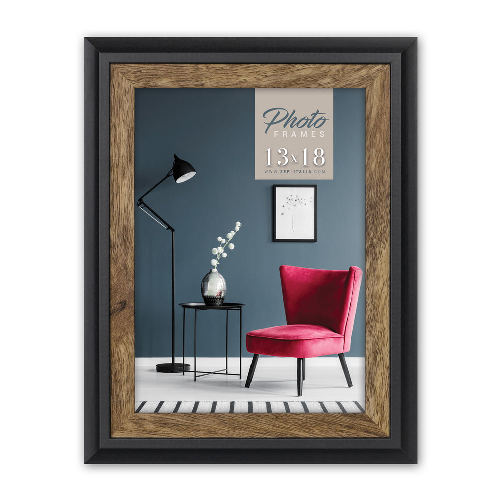 Zep fotolijst bijv.434l enna zwart 30x40 cm