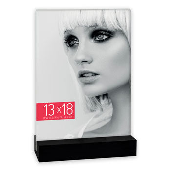 Zep fotolijst eq257b dresda black vertical 13x18 cm