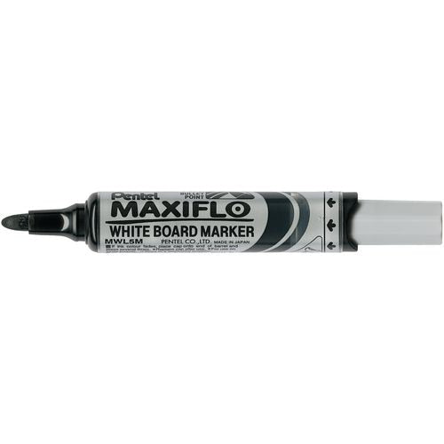 Whiteboard marker pentil maxiflo zwart