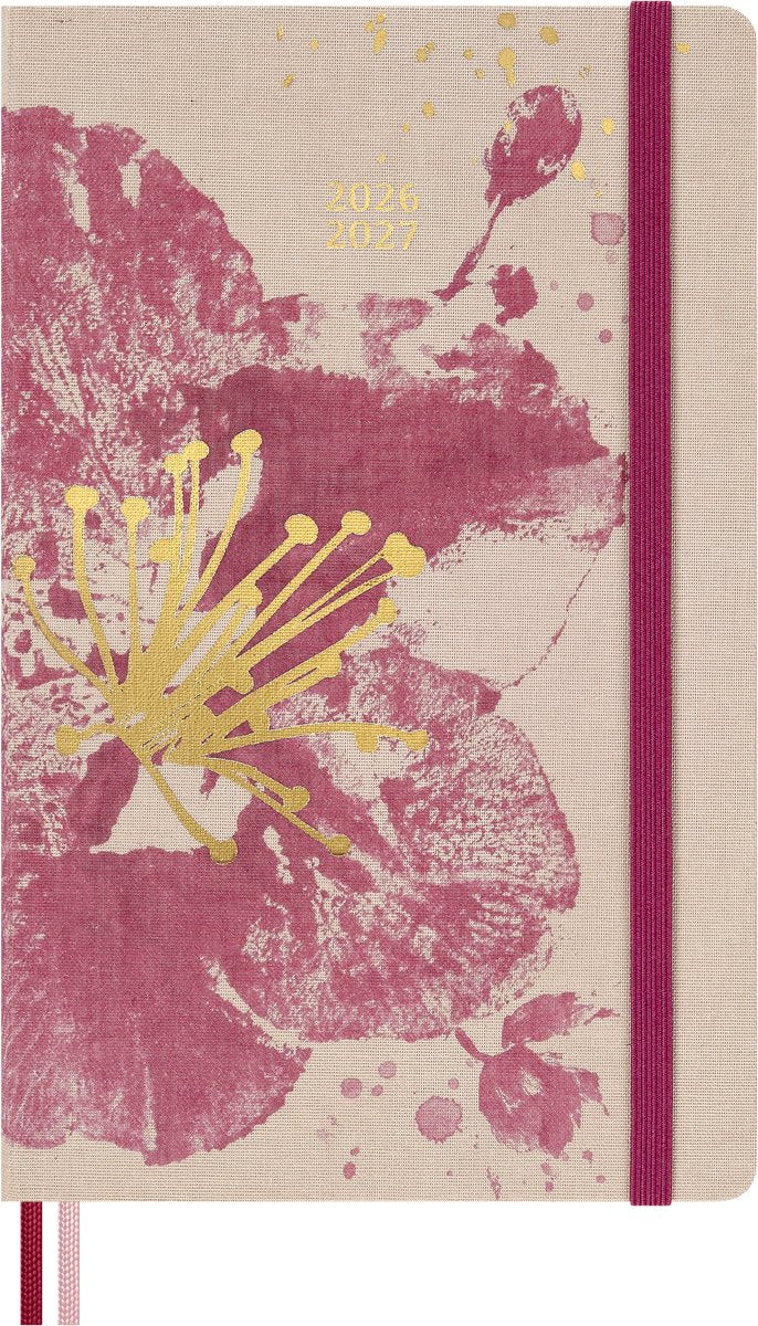Moleskine 18 maanden agenda - 2026 27 - sakura - wekelijks - large