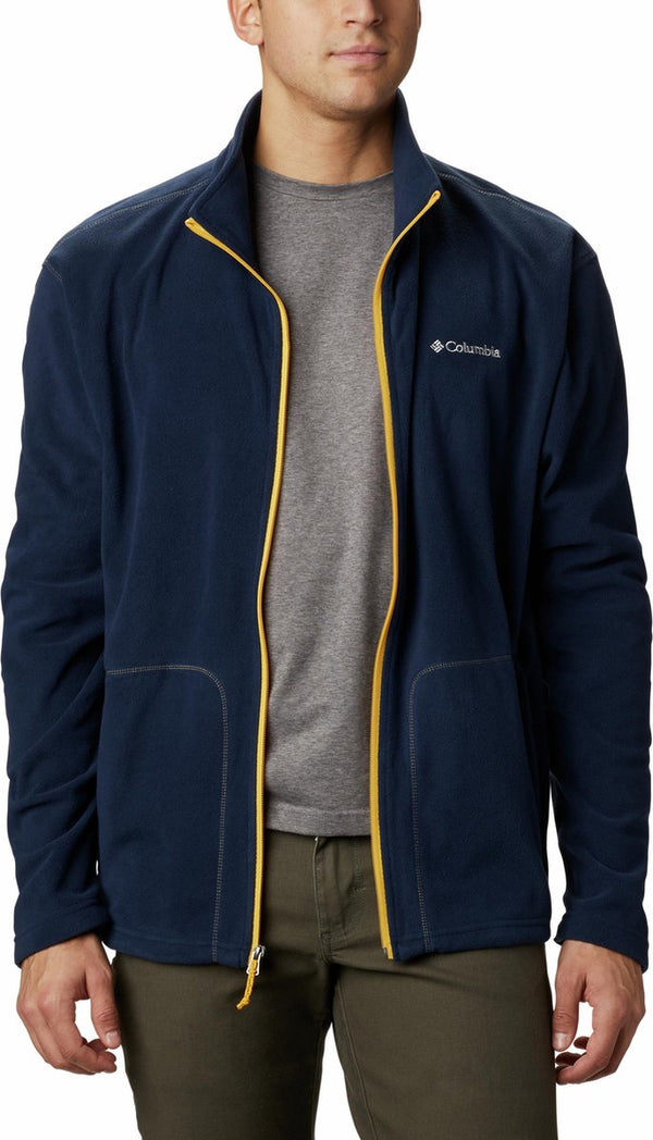 Columbia fast trek™ light full zip fleece fleece jas heren - fleece jas met volledige ritssluiting - fleece vest - blauw - maat m