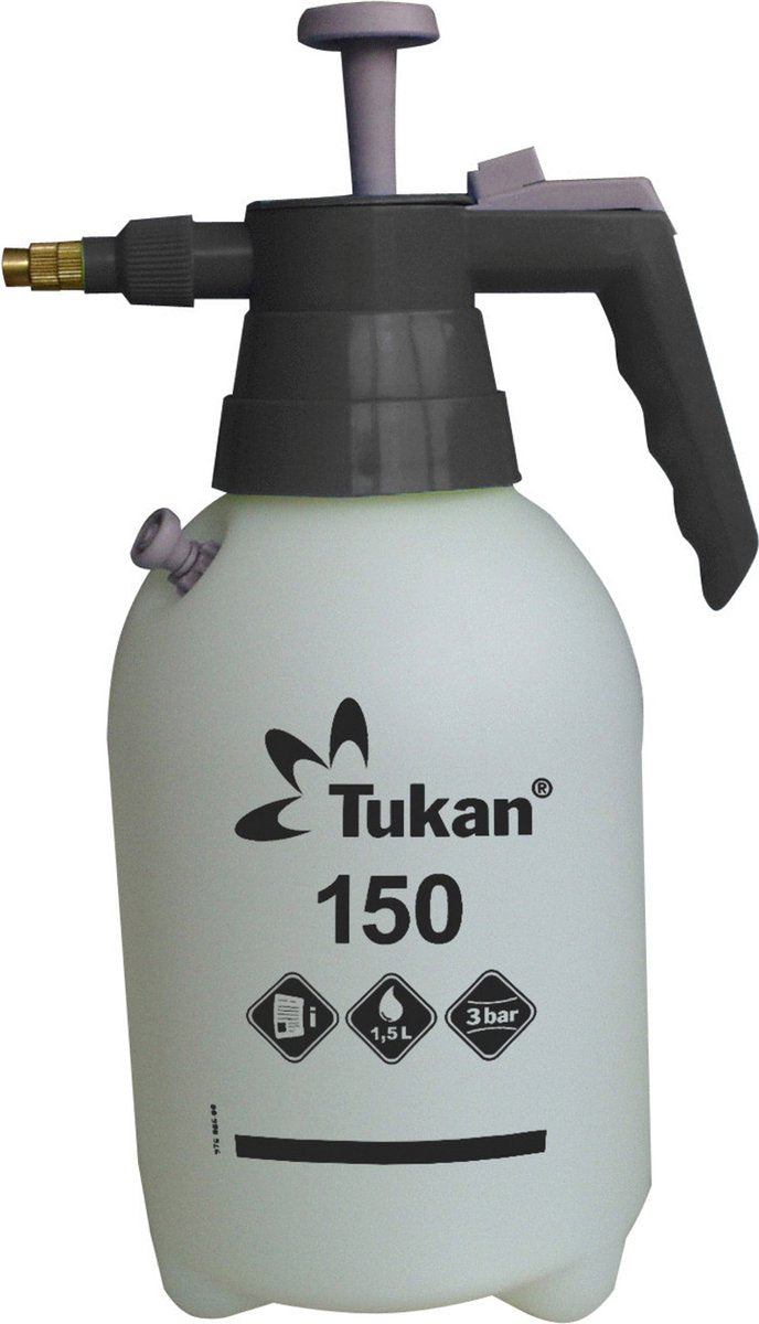 Gloria tukan drukspuit - verstelbare messing zuigmond - 1.5l