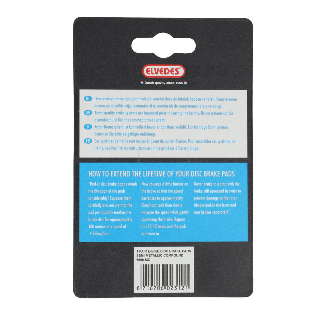 Disc Brake Pad Set Metallic Carbon Avid XX X0