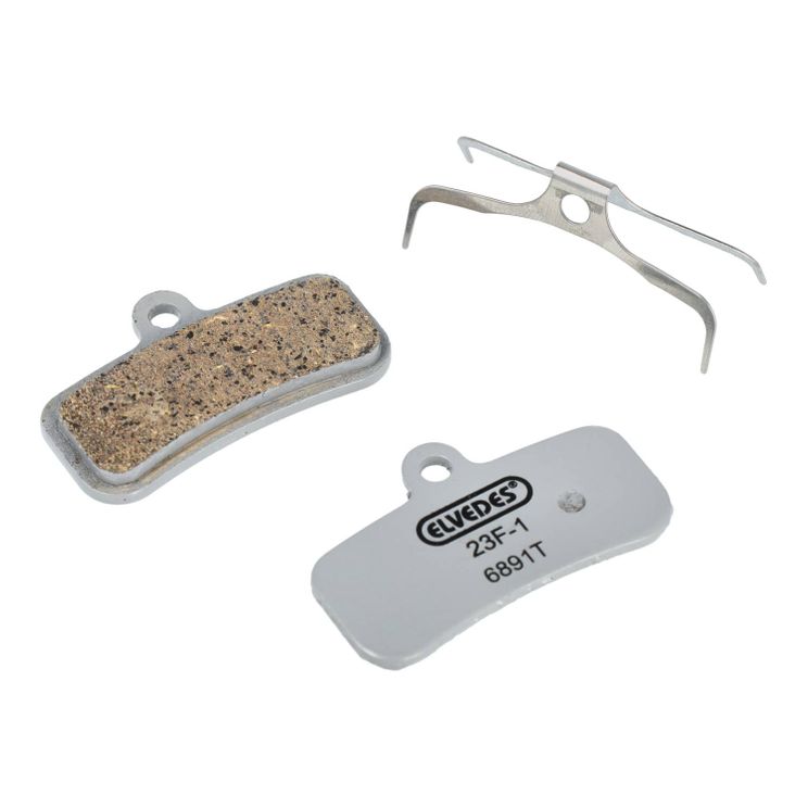 Elvedes cable systems bv schijfremblokset elvedes - shimano - organische compound (resin) - 1 paar