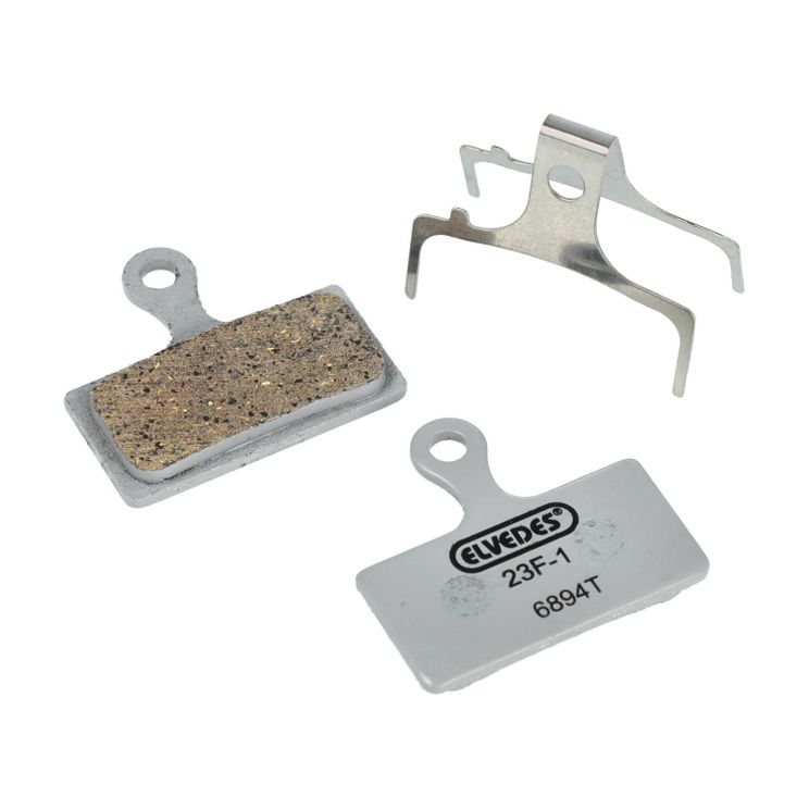 Elvedes cable systems bv schijfremblokset elvedes - shimano - organische compound (resin) - 1 paar