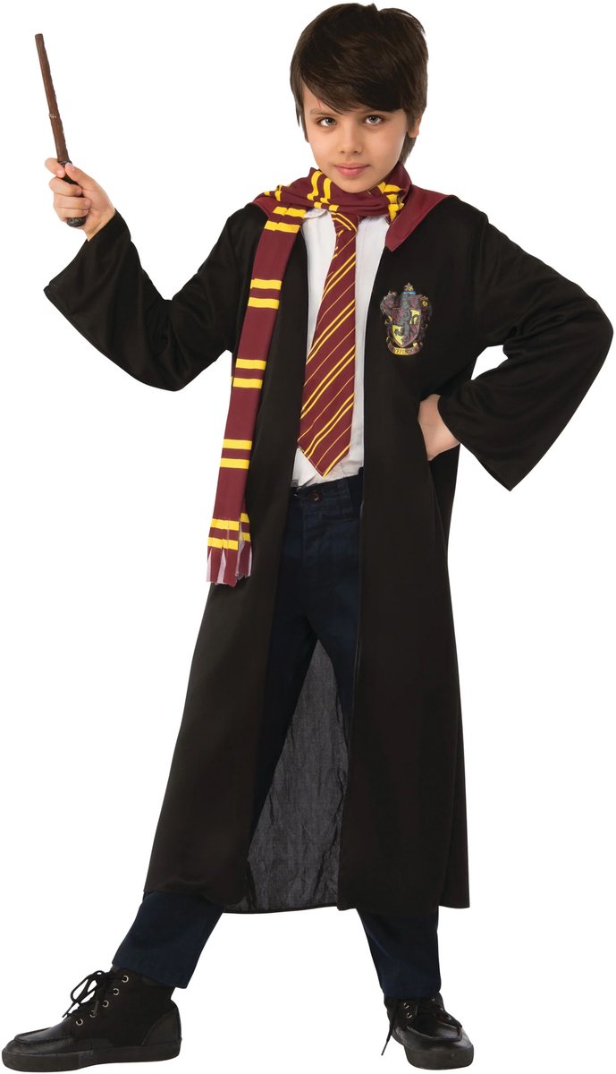 Rubies - harry potter kostuum en accessoire set voor kinderen - halloween - halloween accessoires - halloween verkleden