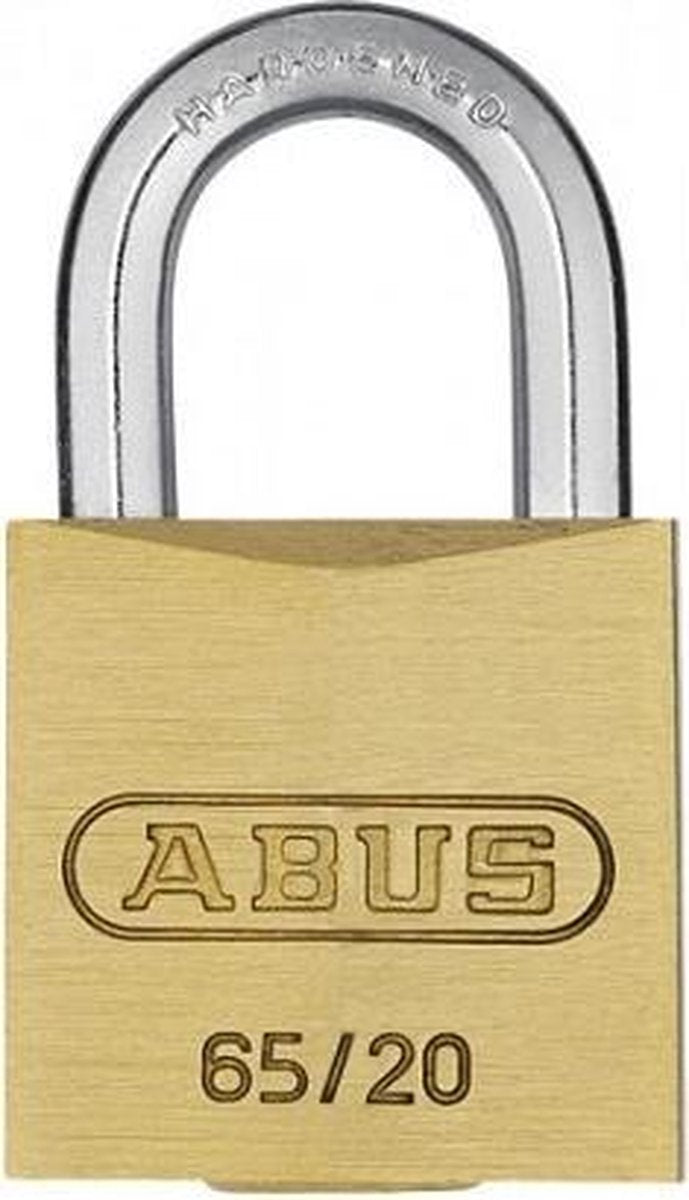 Abus Hangslot 65 20mm Goud - 3cm