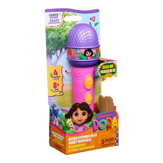 Spinmaster dora microfoon met muziek geluid (nl fr) | 2 stuks