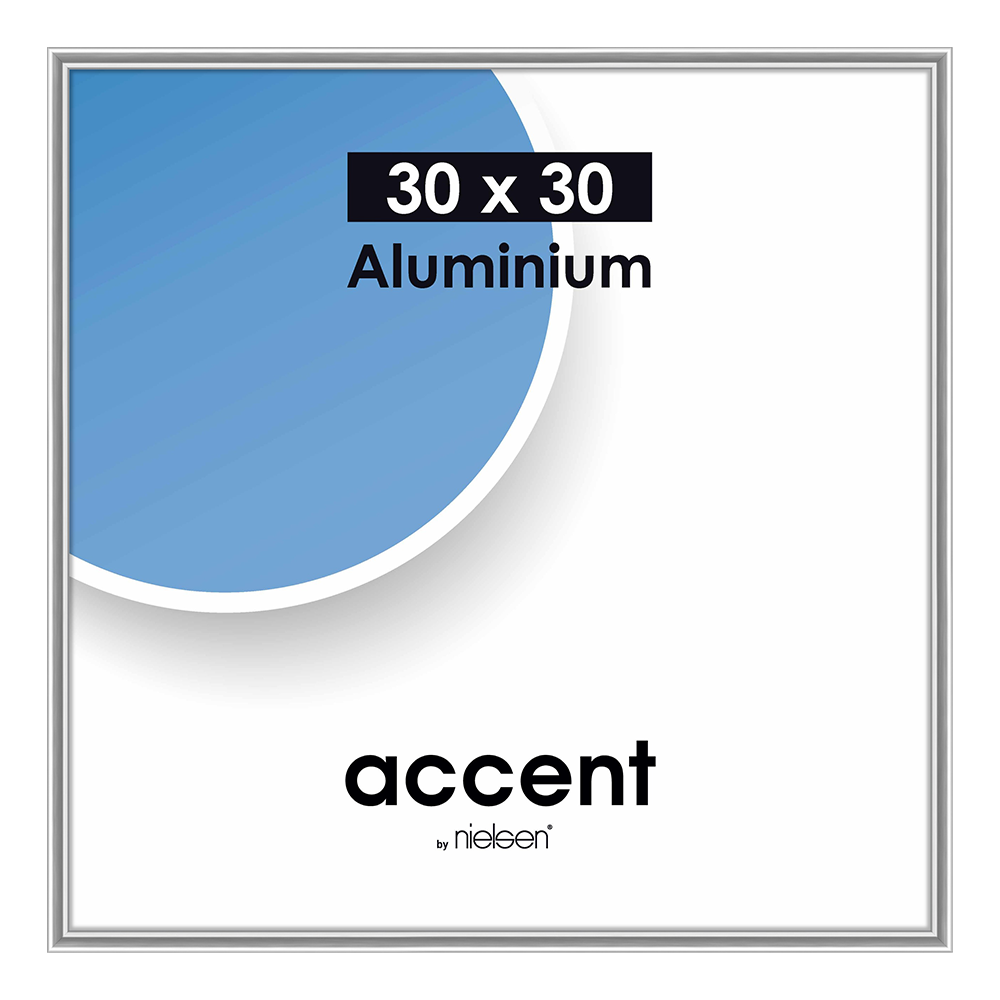 Nielsen Cadre Photo 54124 Accent Argent Mat 30x30 cm