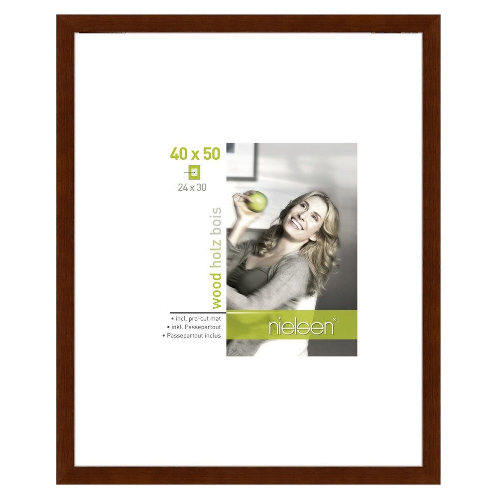 Nielsen Cadre Photo 8988021 Apollon Noir 40x50 24x30 cm