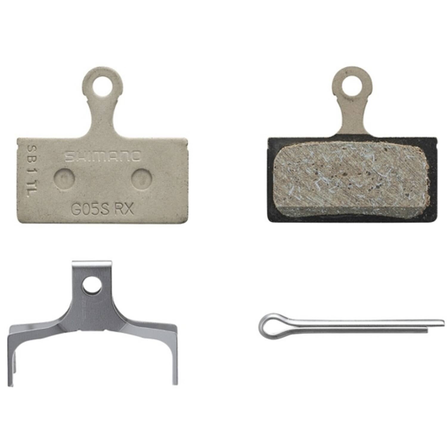 Plaquettes de frein à disque Shimano G05S-RX Résine