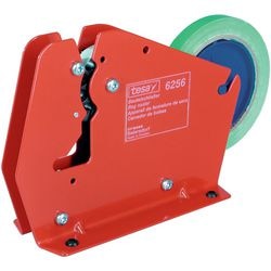 Zakkensluitdispenser tesa 6256 rood max 6mm 3kg