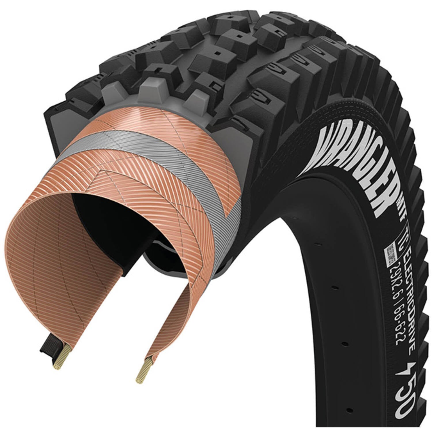 Goodyear - Wrangler MTF elektrische aandrijving TLC 29x2.4