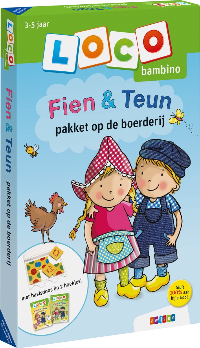 Loco bambino pakket fien teun op de boerderij