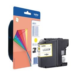 Inktcartridge brother lc223y geel