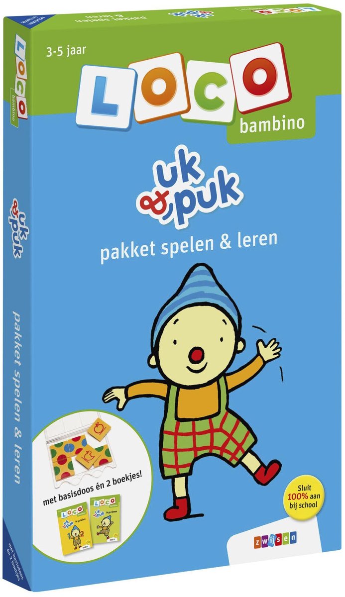 Loco bambino uk en puk pakket spelen en leren. 3+