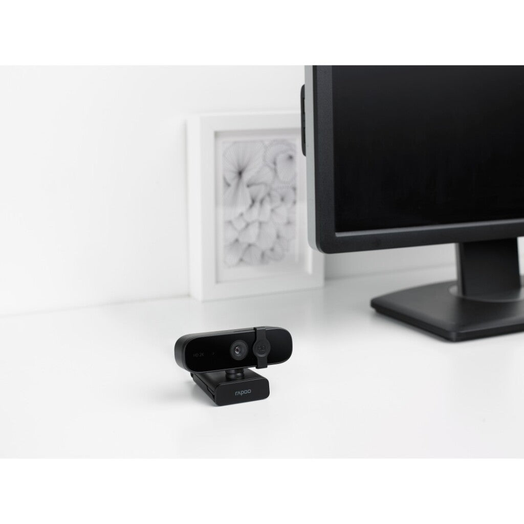 Rapoo xw2k full hd 2k webcam zwart
