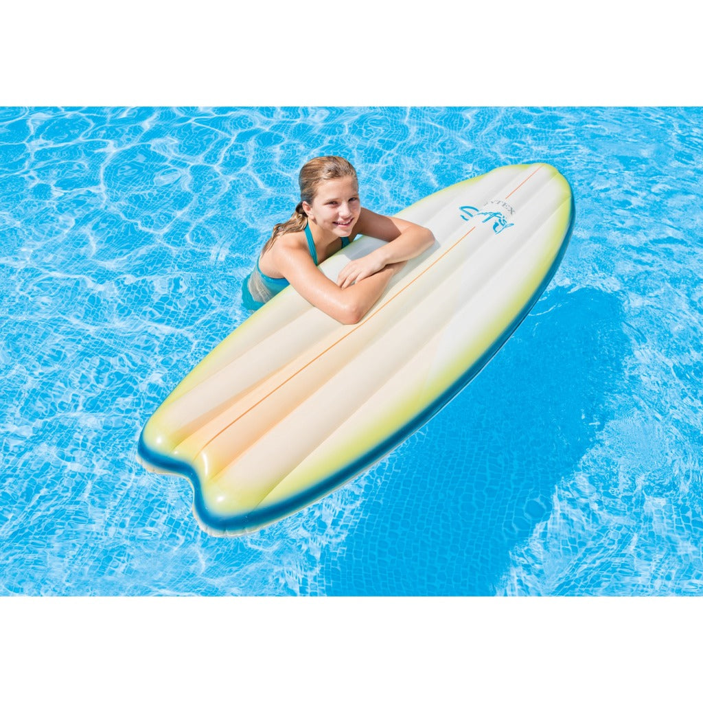 Intex - Surfplank-wit groen