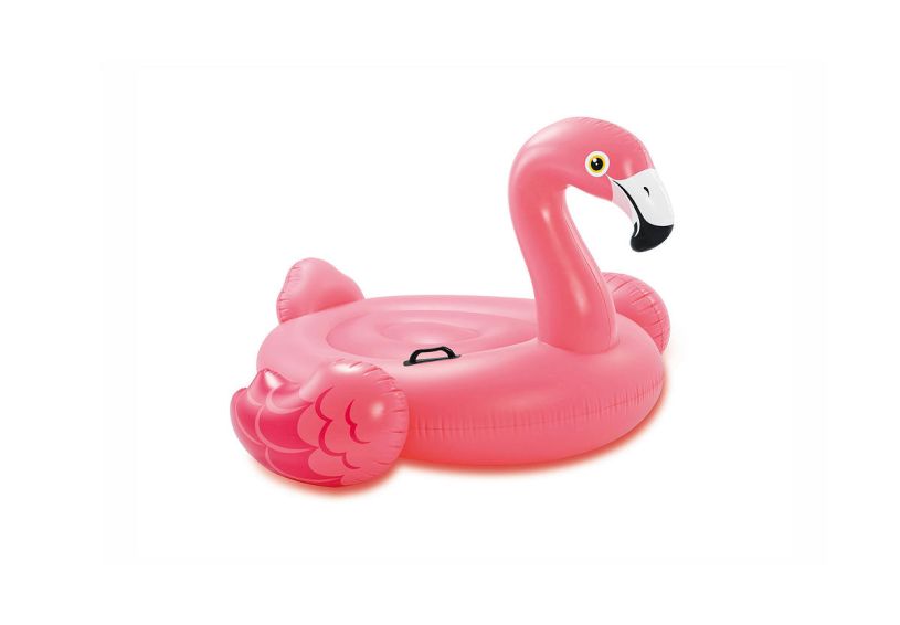 Inflatable flamingo