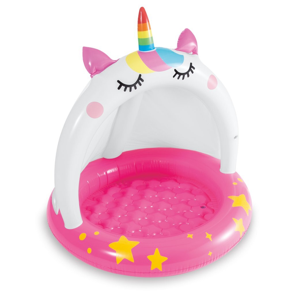 Intex 58438np wet set collectie caticorn babyzwembad 102x102 cm