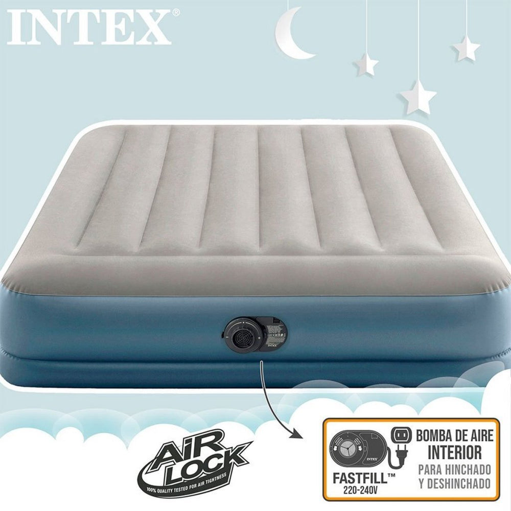 Intex - Pillow Rest Mid-Rise luchtbed - tweepersoons