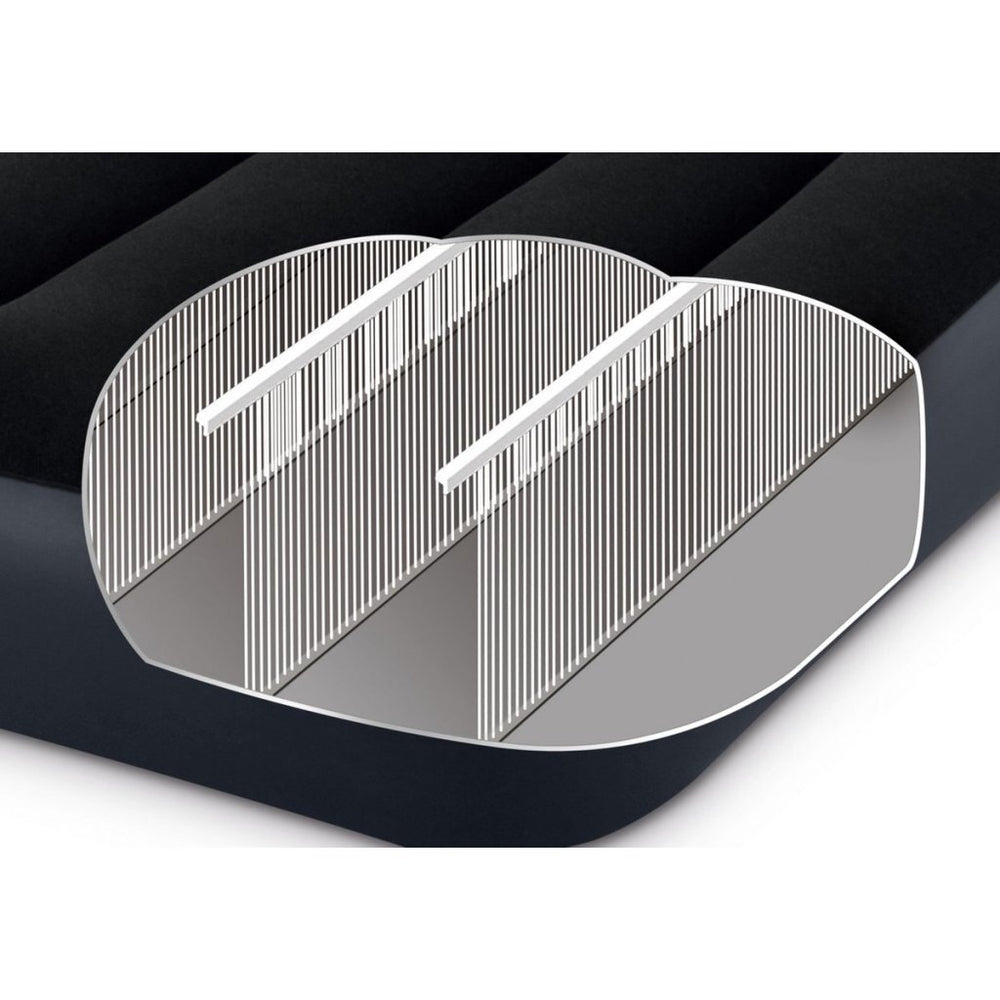 Intex - Kussensteun luchtbed - tweepersoons