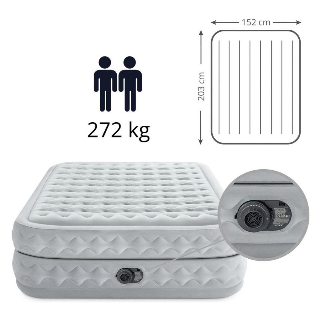 Matelas pneumatique Intex Supreme Air-Flow - double