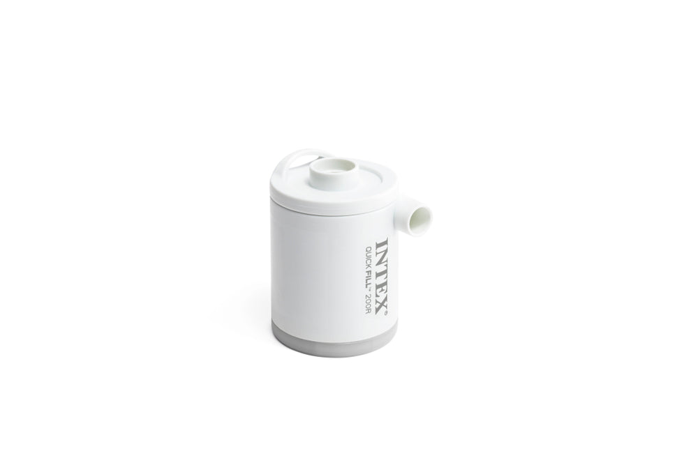 Intex 66647 quickfill tiny air pump met led licht en karbijnhaak