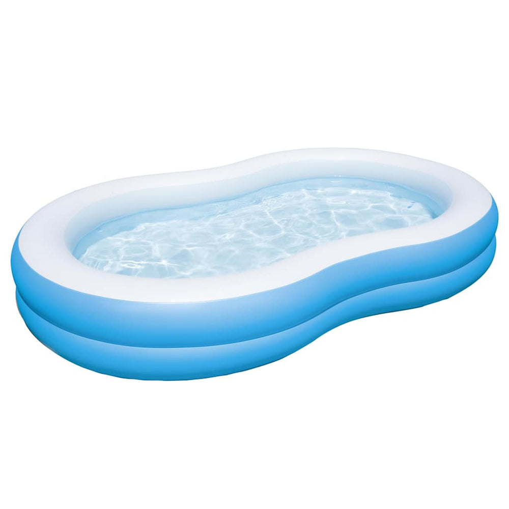 Bestway familiezwembad grote lagune 262x157x46 cm