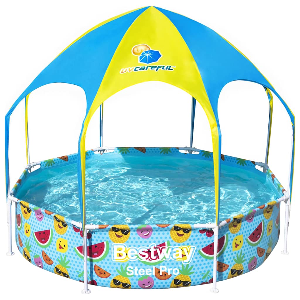 Bestway kinderzwembad steel pro uv zorgvuldige bovengronds 244x51 cm