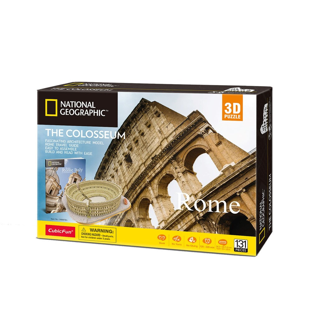 Cubic fun 3D puzzel National Geographic Het Colosseum