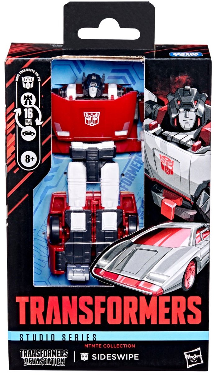 Hasbro transformers: devastation studio series deluxe class action figure sideswipe 11 cm action figuur