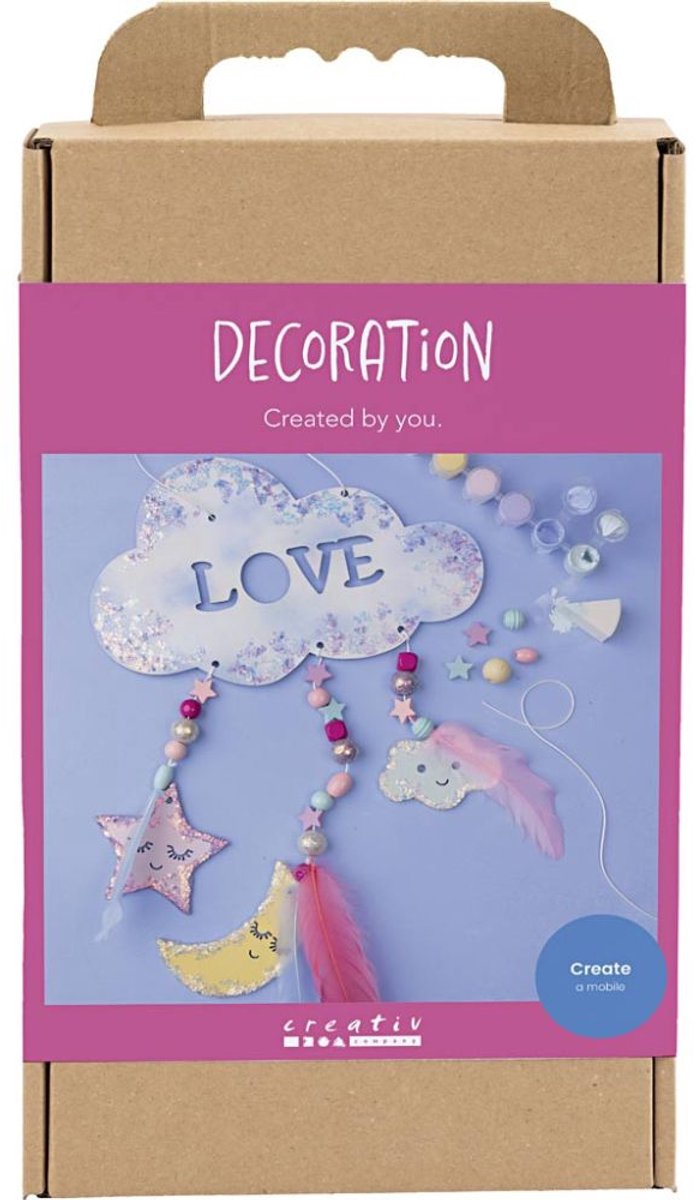Creativ company https: www.cchobby.nl hobbyset-decoratie-wolk-maan-ster-glitterkleuren-pastelkleuren-1-doos