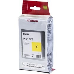 Inktcartridge canon pfi-107y geel