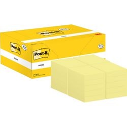 Zelfklevende notes post-it 38 x 51 mm geel 20 stuks