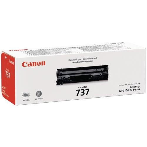 Tonercartridge canon 737 zwart