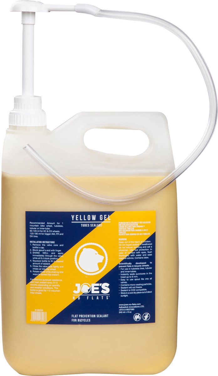 Joe's no flats Gele gelkit 5l