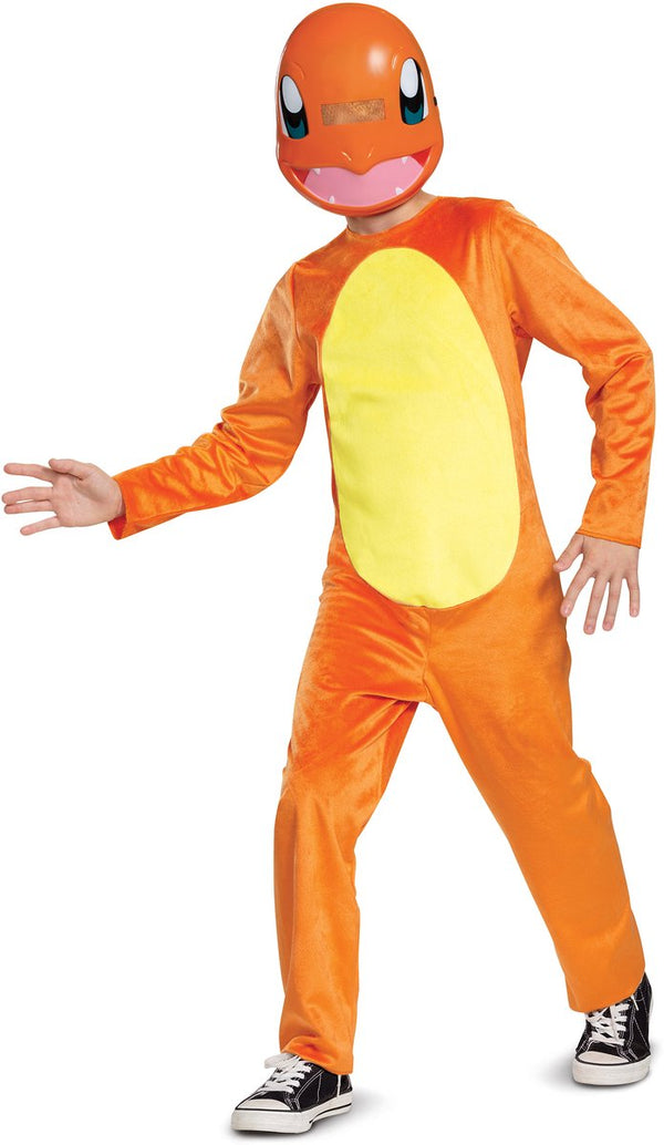 Disguise klassiek pokémon charmander-kostuum voor kinderen 122 134