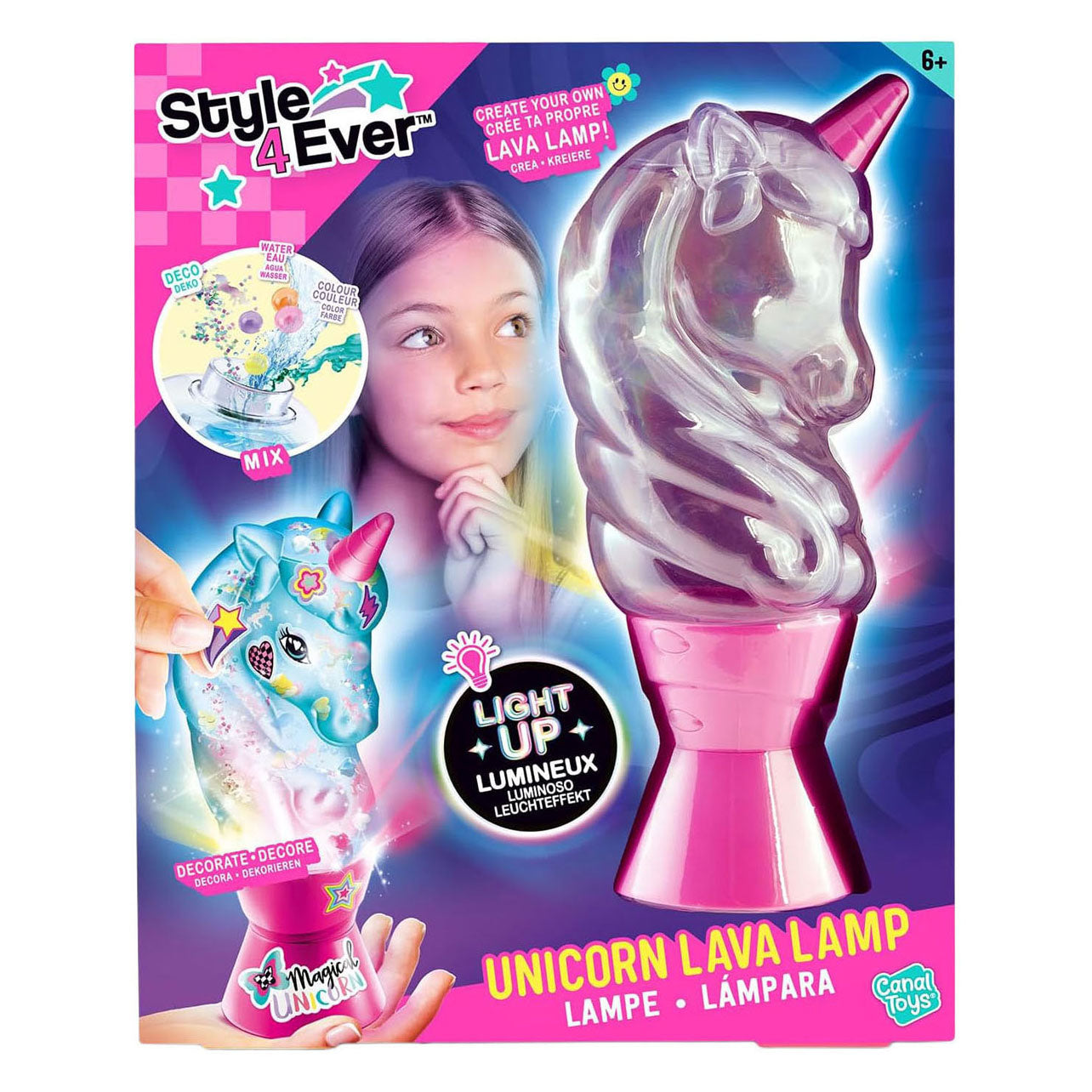 Eenhoorn grote lavalamp